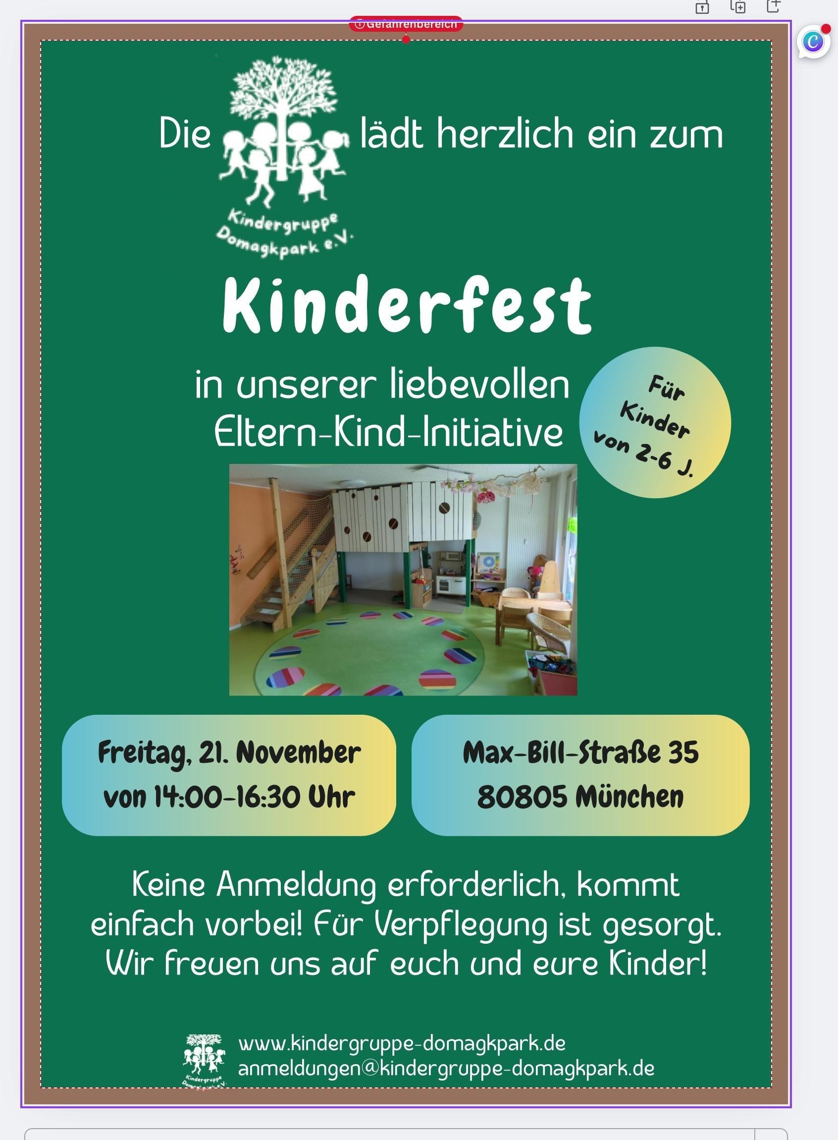 Kinderfest 21. November 2025